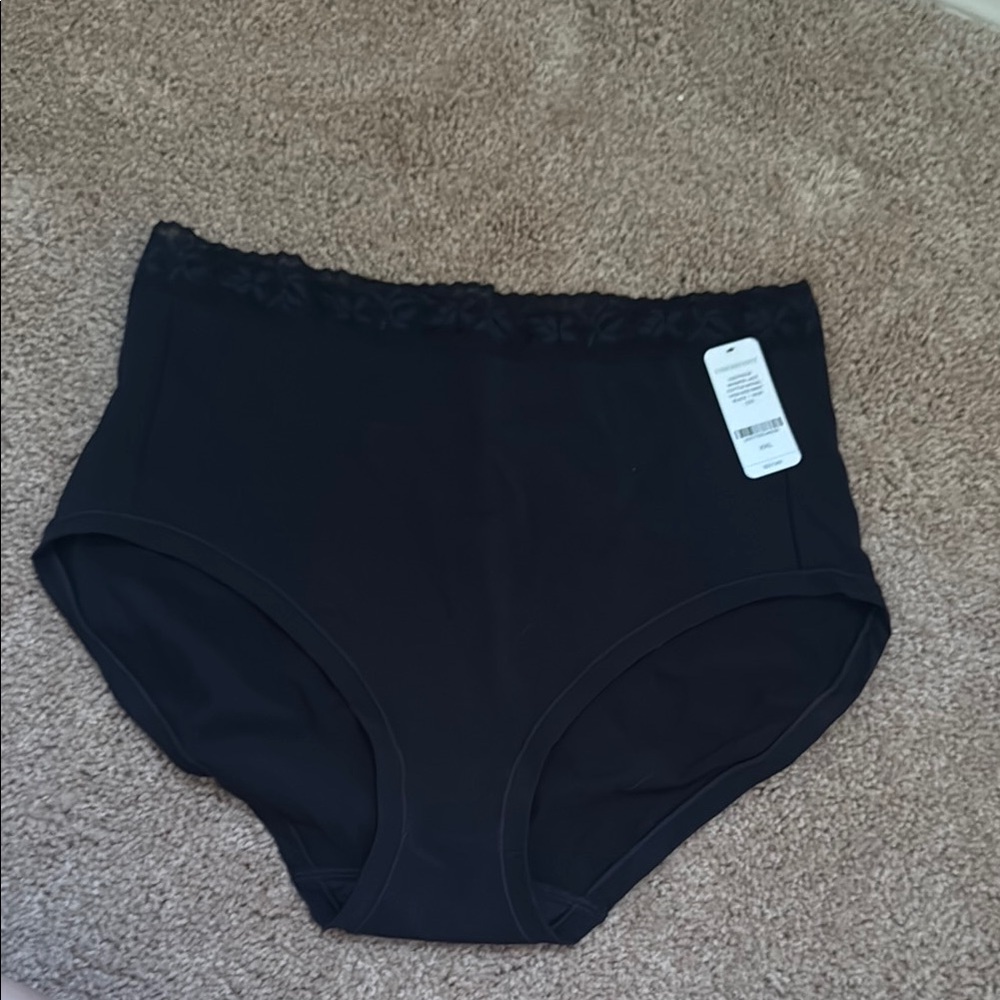 Whisper Lace Cotton-Modal High-Rise Boyshorts